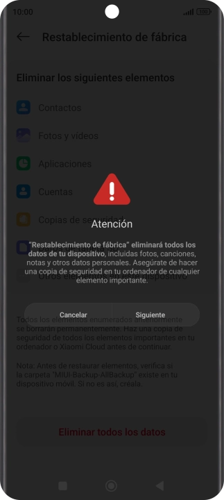 Pulsa Siguiente. Pulsa Siguiente.