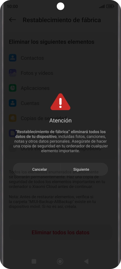 Pulsa Siguiente. Pulsa Siguiente.