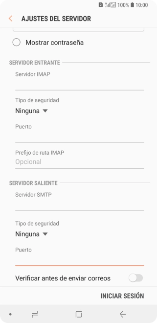 Pulsa INICIAR SESIÓN.