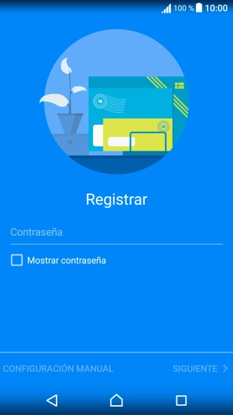 Pulsa en el campo de escritura e introduce la contraseña de tu cuenta de correo electrónico. Pulsa en el campo de escritura e introduce la contraseña de tu cuenta de correo electrónico.
