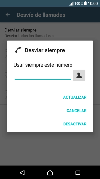 Pulsa DESACTIVAR. Pulsa DESACTIVAR.