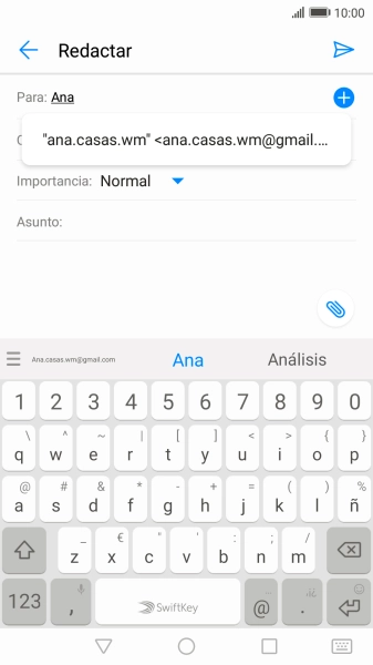 Pulsa el contacto deseado. Pulsa el contacto deseado.