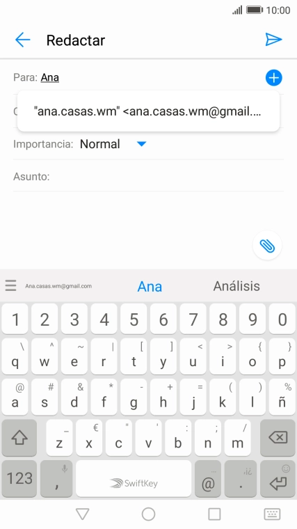 Pulsa el contacto deseado. Pulsa el contacto deseado.