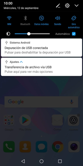 Pulsa Pulse aquí para ver más opciones.