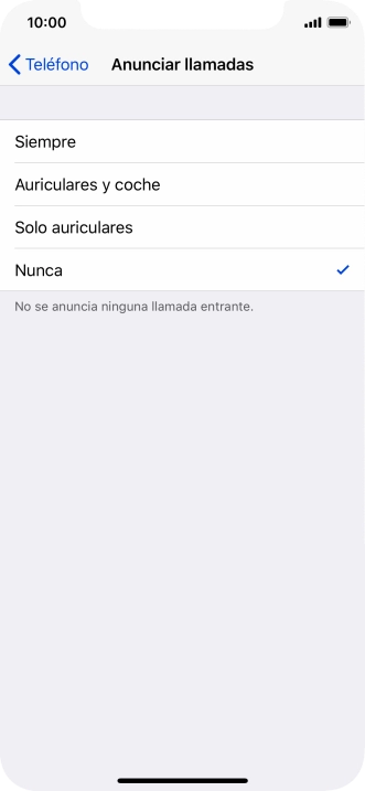 Pulsa Siempre para activar la función cuando el modo silencioso está desactivado. Pulsa Siempre para activar la función cuando el modo silencioso está desactivado.