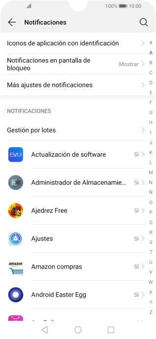 Pulsa la app deseada. Pulsa la app deseada.