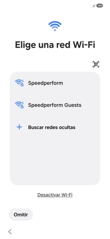 Pulsa la red wifi deseada. Pulsa la red wifi deseada.