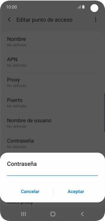 Introduce wap125 y pulsa Aceptar. Introduce wap125 y pulsa Aceptar.