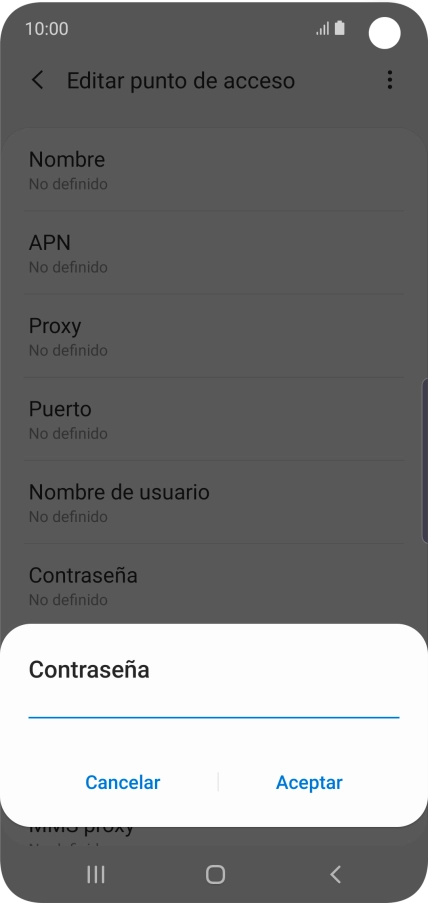 Introduce wap125 y pulsa Aceptar. Introduce wap125 y pulsa Aceptar.