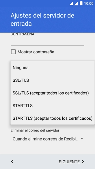 Pulsa Ninguna para desactivar la función. Pulsa Ninguna para desactivar la función.