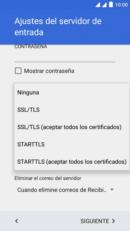 Pulsa Ninguna para desactivar la función. Pulsa Ninguna para desactivar la función.