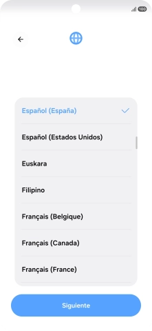 Pulsa el idioma deseado. Pulsa el idioma deseado.