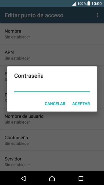 Introduce wap125 y pulsa ACEPTAR. Introduce wap125 y pulsa ACEPTAR.