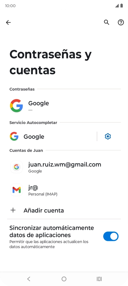 Pulsa el indicador junto a Pulsa el indicador junto a