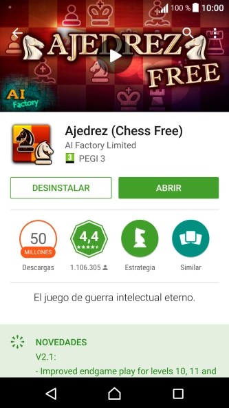 Pulsa la tecla de inicio para terminar y regresar a la pantalla de inicio. Pulsa la tecla de inicio para terminar y regresar a la pantalla de inicio.