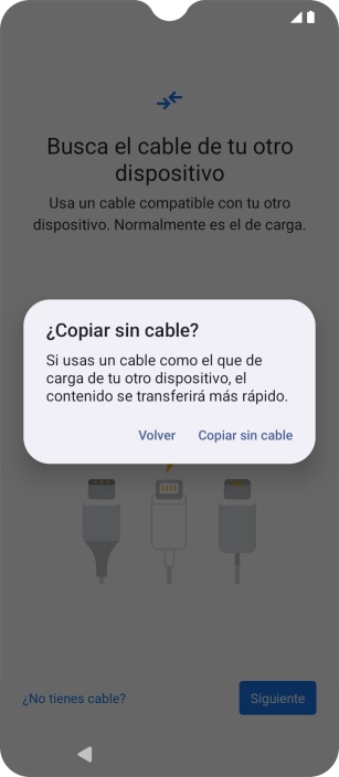 Pulsa Copiar sin cable. Pulsa Copiar sin cable.