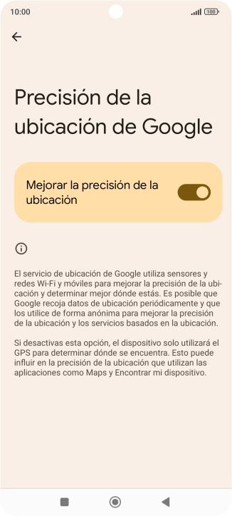 Si pulsas el indicador junto a Si pulsas el indicador junto a