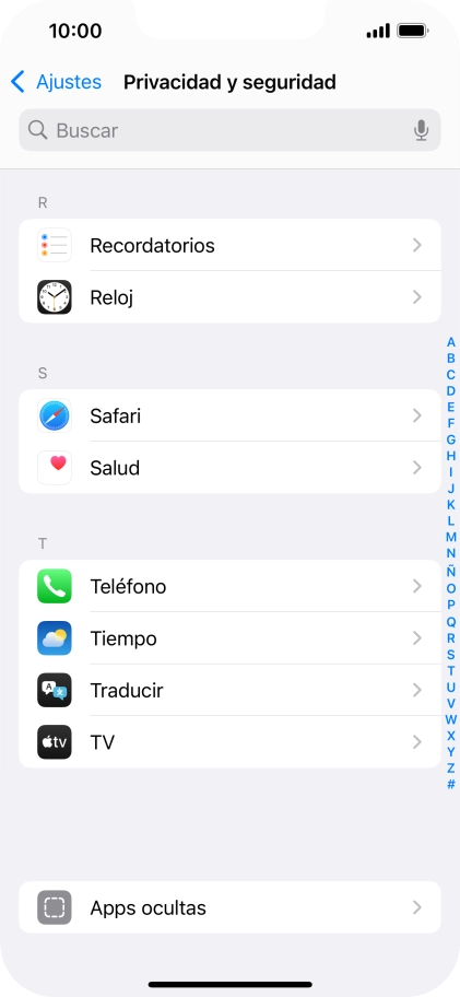 Pulsa Teléfono.