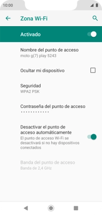 Pulsa la tecla de inicio para terminar y regresar a la pantalla de inicio.