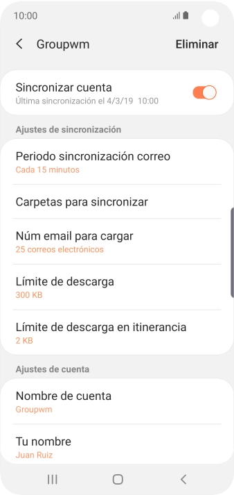 Pulsa el indicador junto a Pulsa el indicador junto a