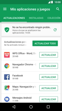 Pulsa INSTALADAS.