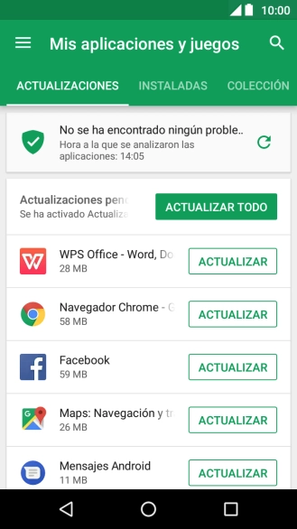Pulsa INSTALADAS.