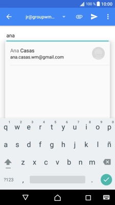 Pulsa el contacto deseado. Pulsa el contacto deseado.