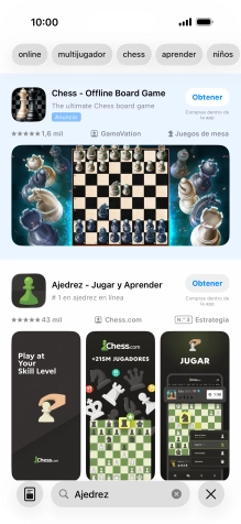 Pulsa la app deseada. Pulsa la app deseada.