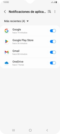 Pulsa la lista desplegable.