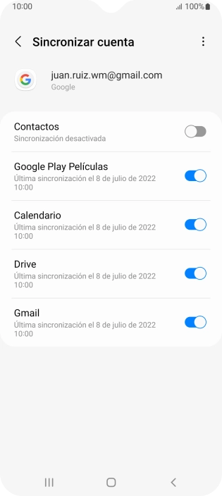 Pulsa el indicador junto a Pulsa el indicador junto a