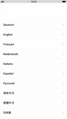 Pulsa el idioma deseado. Pulsa el idioma deseado.