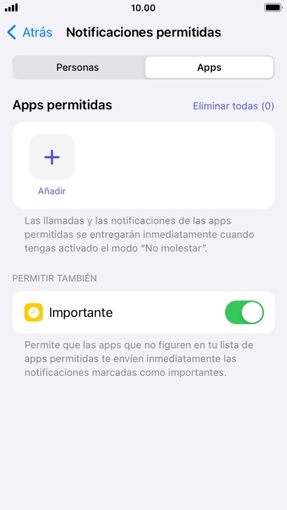 Pulsa el indicador junto a Pulsa el indicador junto a