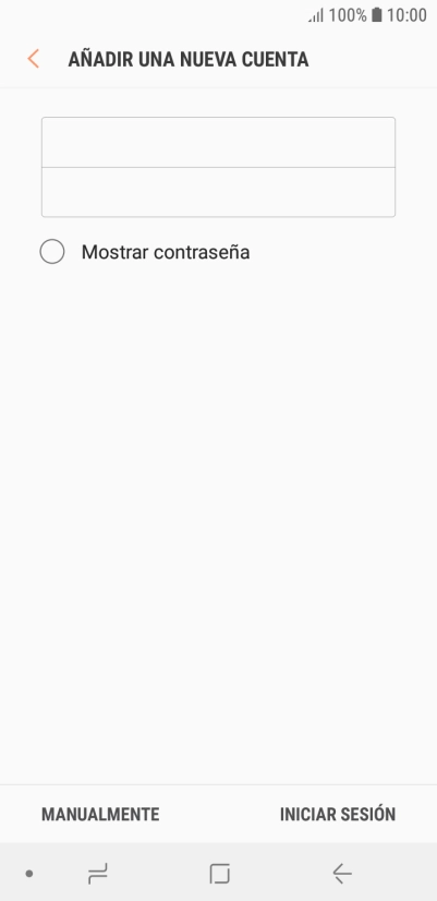 Pulsa INICIAR SESIÓN.