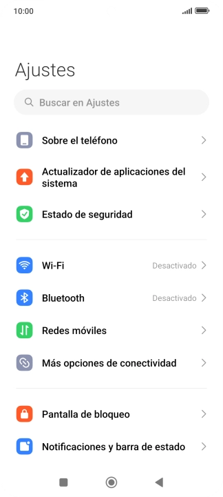 Pulsa Más opciones de conectividad. Pulsa Más opciones de conectividad.