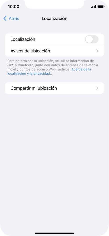 Pulsa el indicador junto a 