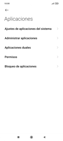 Pulsa Administrar aplicaciones. Pulsa Administrar aplicaciones.