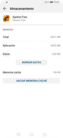 Pulsa VACIAR MEMORIA CACHÉ. Pulsa VACIAR MEMORIA CACHÉ.