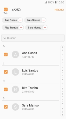 Pulsa HECHO.