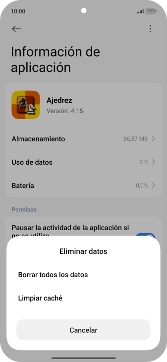 Pulsa Limpiar caché. Pulsa Limpiar caché.