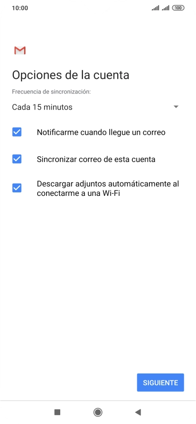 Pulsa la lista desplegable bajo 