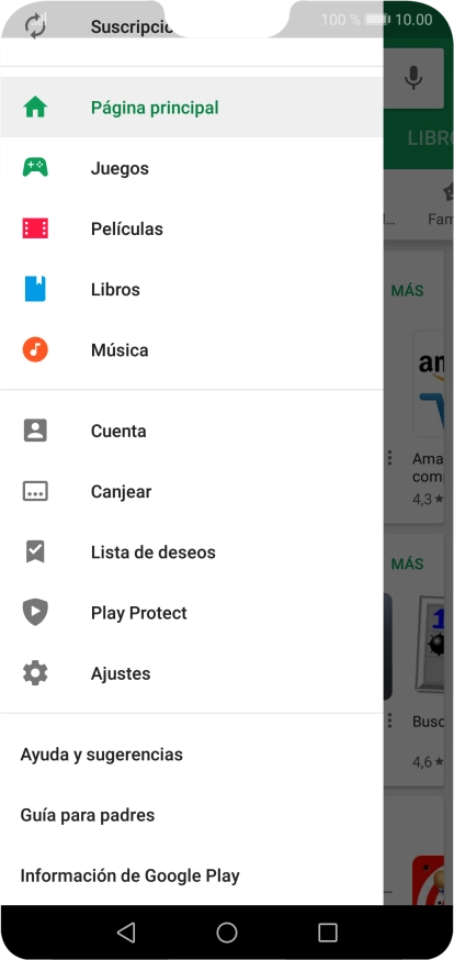 Pulsa Ajustes. Pulsa Ajustes.