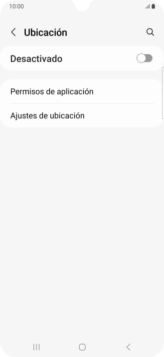 Pulsa el indicador para activar o desactivar la función.