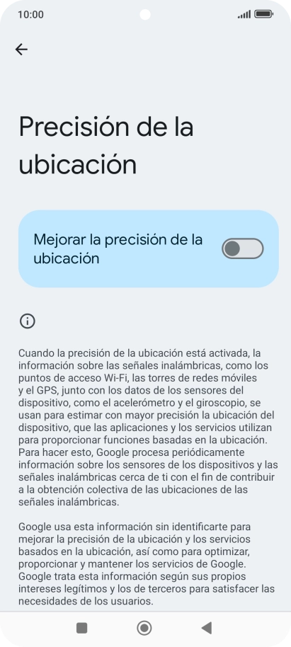 Si pulsas el indicador junto a 