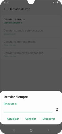 Pulsa Desactivar. Pulsa Desactivar.