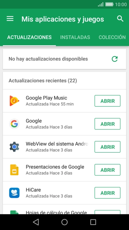 Pulsa INSTALADAS. Pulsa INSTALADAS.