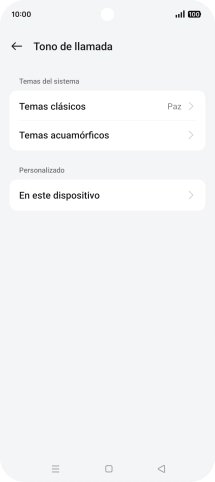 Pulsa la categoría deseada. Pulsa la categoría deseada.