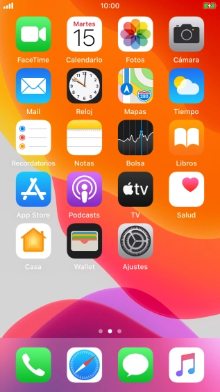 Cuando el icono de carga de batería aparece en la pantalla, el teléfono se está cargando.