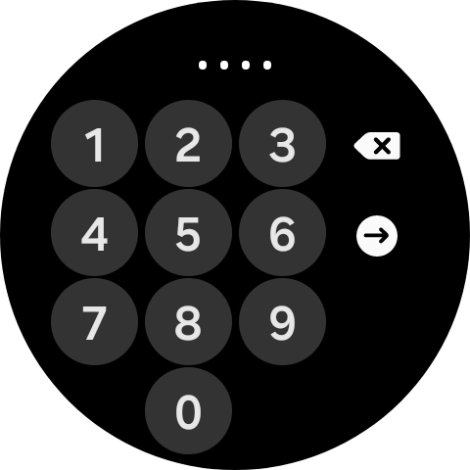 Introduce un código PIN y sigue las indicaciones de la pantalla para crear un código PIN como código de seguridad. Introduce un código PIN y sigue las indicaciones de la pantalla para crear un código PIN como código de seguridad.