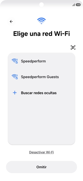 Pulsa la red wifi deseada. Pulsa la red wifi deseada.