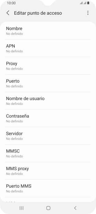 Pulsa Nombre. Pulsa Nombre.